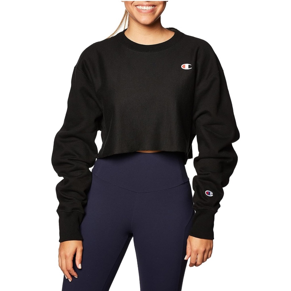 Champion Cropped Reverse Weave Crew - Picture 5 of 9